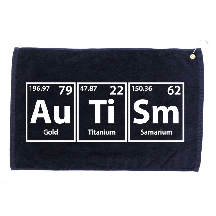 Autism (Autism) Periodic Elets Spelling Gift Grommeted Golf Towel