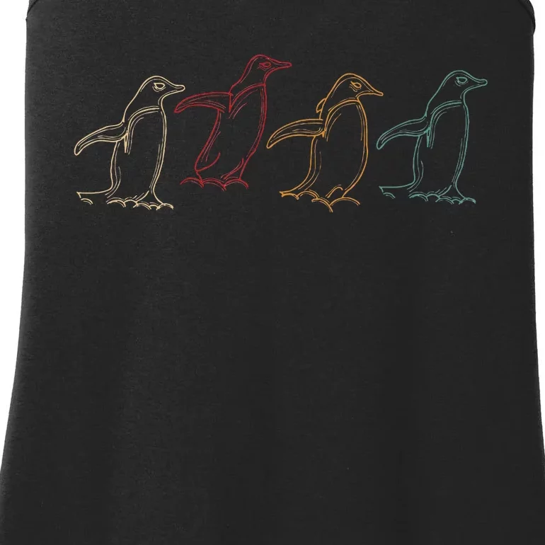 Antartica Animal Penguin Ladies Essential Tank