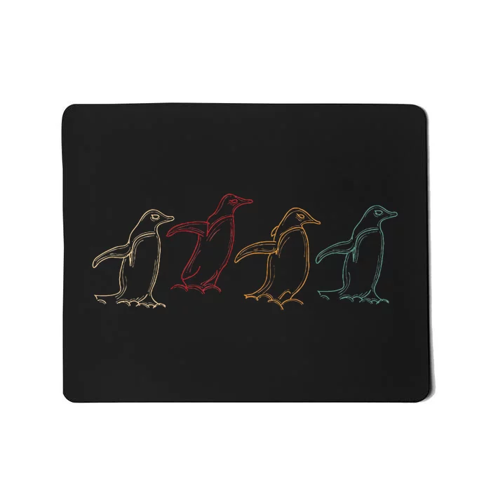 Antartica Animal Penguin Mousepad