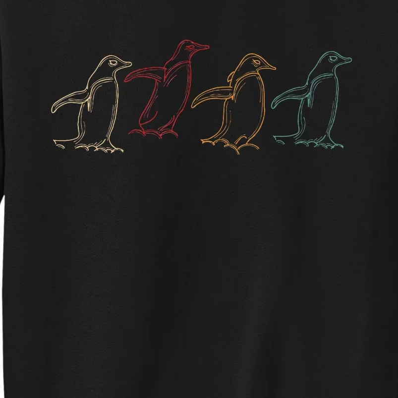 Antartica Animal Penguin Tall Sweatshirt