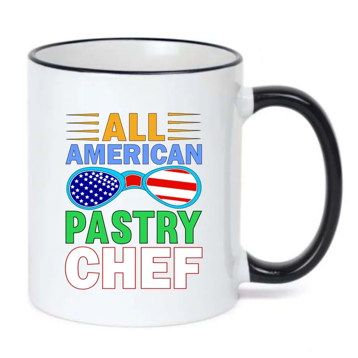 All American Pastry Chef Black Color Changing Mug