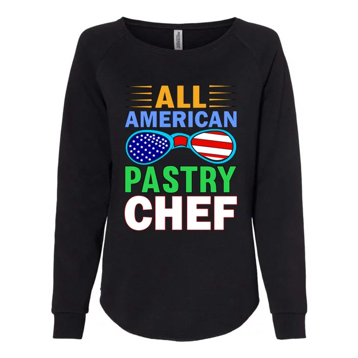 All American Pastry Chef Womens California Wash Sweatshirt