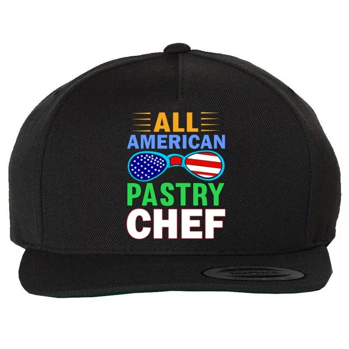 All American Pastry Chef Wool Snapback Cap