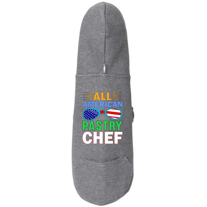 All American Pastry Chef Doggie 3-End Fleece Hoodie