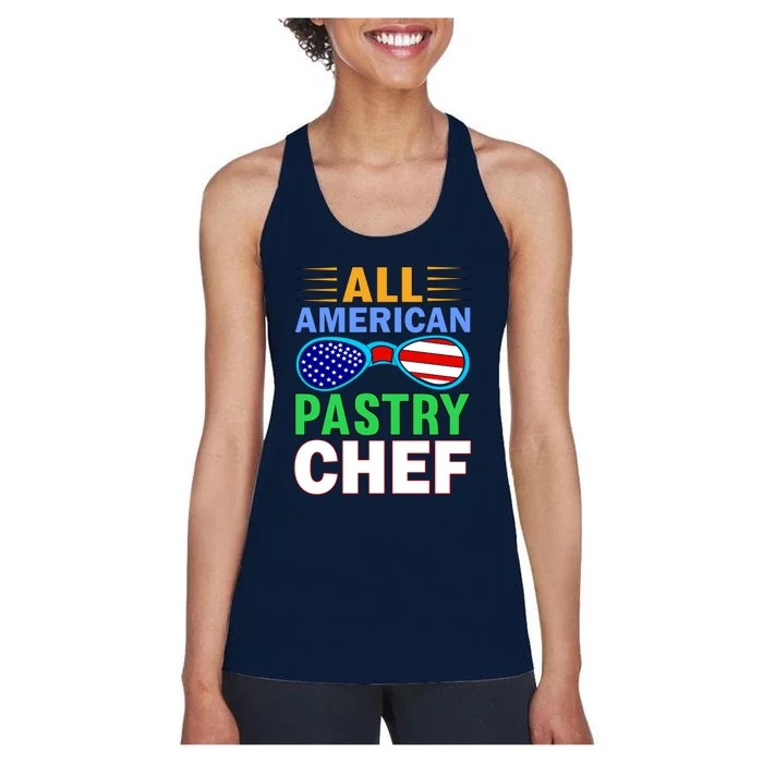 All American Pastry Chef Women's Racerback Tank