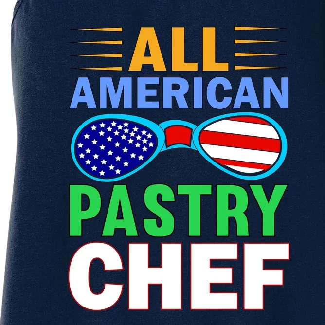 All American Pastry Chef Women's Racerback Tank