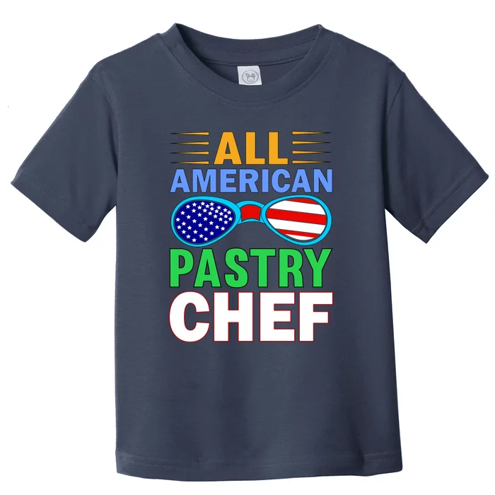 All American Pastry Chef Toddler T-Shirt