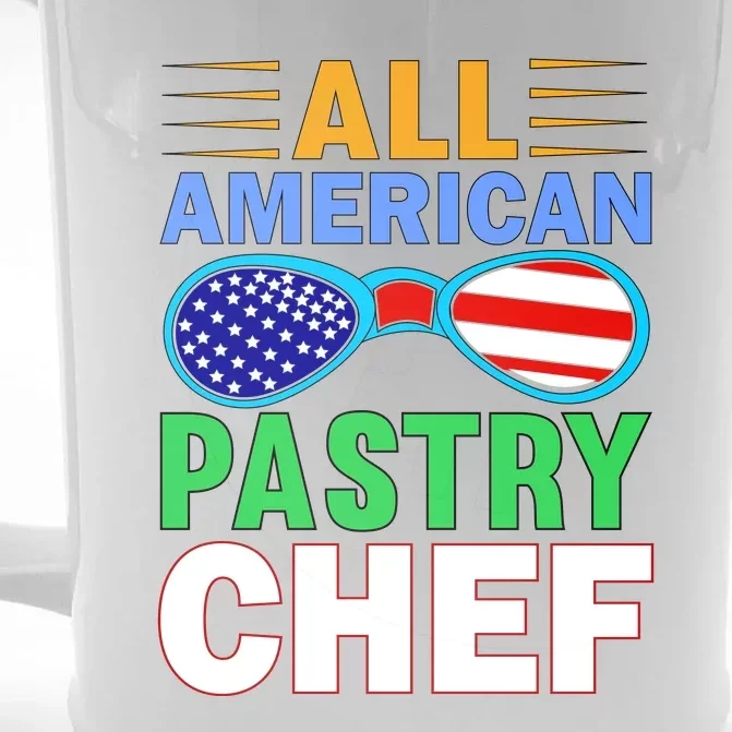 All American Pastry Chef Front & Back Beer Stein