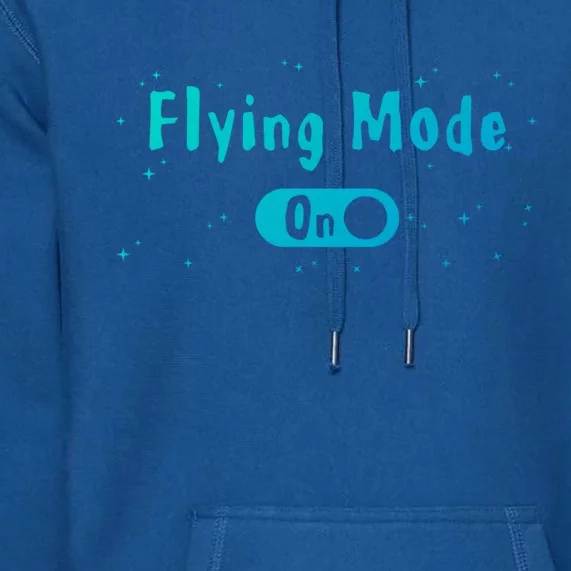 Airplane Airline Pilot Aviation Aircraft Flying Mode Flight Gift Premium Hoodie