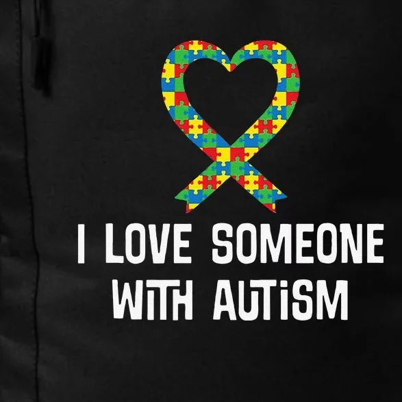 Autism Awareness Puzzle Ribbon Heart Daily Commute Backpack