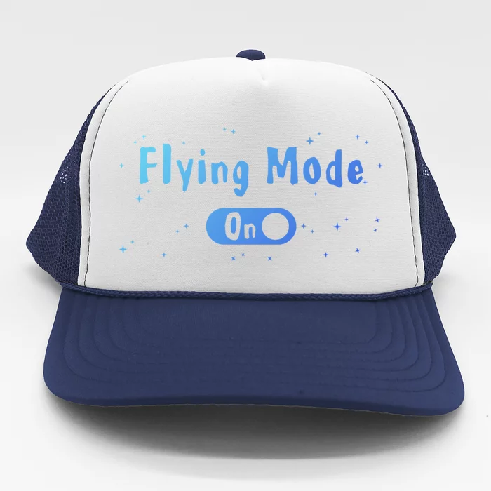 Airplane Airline Pilot Aviation Aircraft Flying Mode Flight Gift Trucker Hat