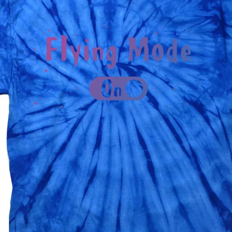 Airplane Airline Pilot Aviation Aircraft Flying Mode Flight Gift Tie-Dye T-Shirt