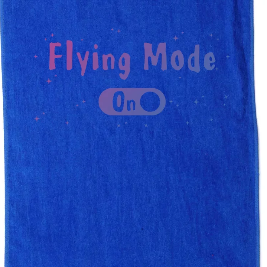 Airplane Airline Pilot Aviation Aircraft Flying Mode Flight Gift Platinum Collection Golf Towel