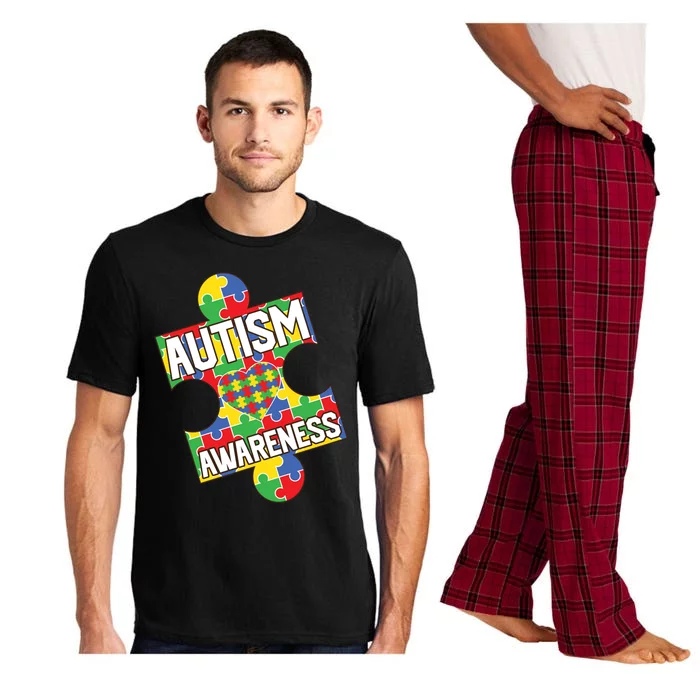 Autism Awareness Puzzle Piece Awareness Pajama Set