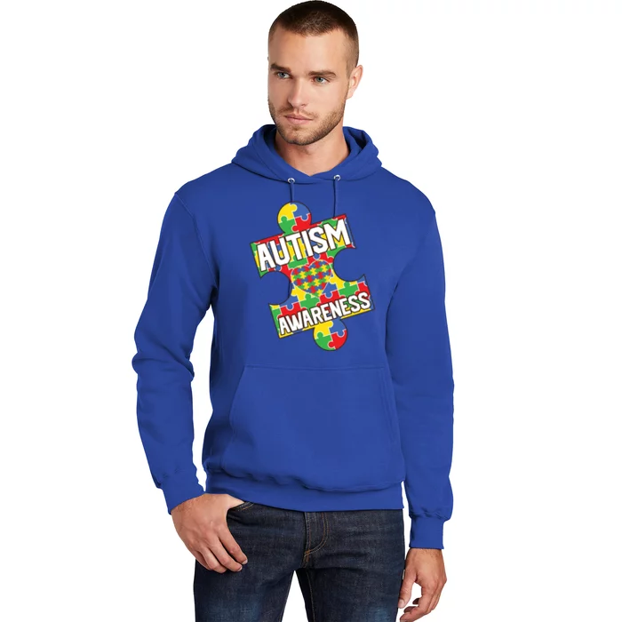 Autism Awareness Puzzle Piece Awareness Hoodie