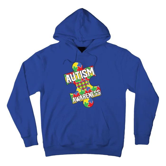 Autism Awareness Puzzle Piece Awareness Hoodie