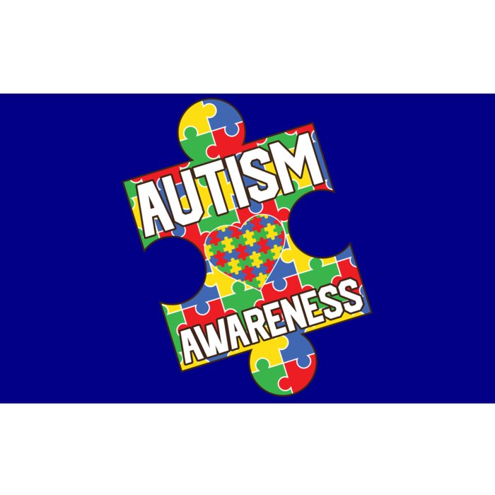 Autism Awareness Puzzle Piece Awareness Bumper Sticker