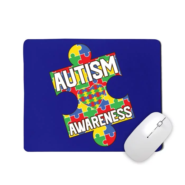 Autism Awareness Puzzle Piece Awareness Mousepad