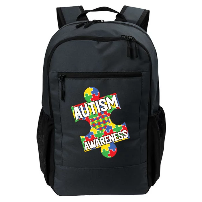 Autism Awareness Puzzle Piece Awareness Daily Commute Backpack