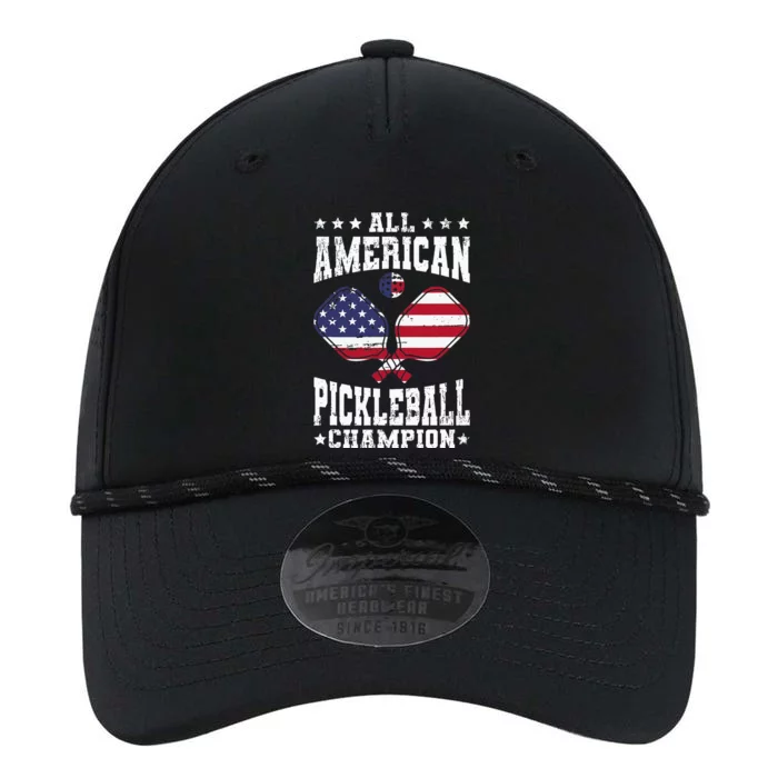 All American Pickleball Champion Patriotic Paddleball Performance The Dyno Cap