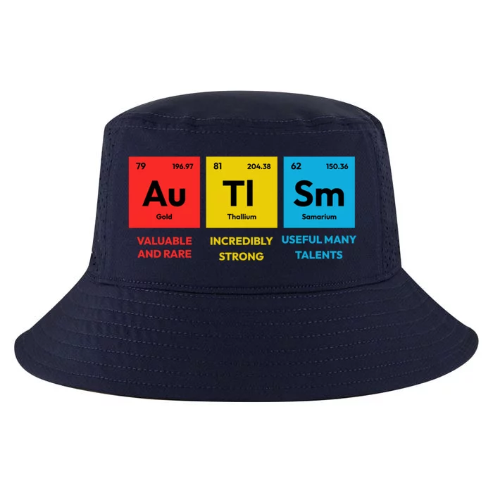 Autism Awareness Periodic Table Elet Asd Support Autistic Gift Cool Comfort Performance Bucket Hat