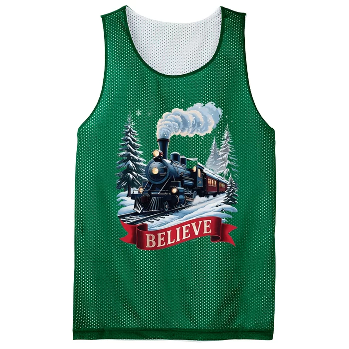 All Aboard P.O.L.A.R E.X.P.R.E.S.S Christmas North Pole Xmas Santa Mesh Reversible Basketball Jersey Tank