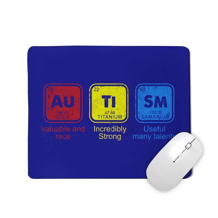 Autism Awareness Puzzle Chemical Elets Cool Gift Mousepad