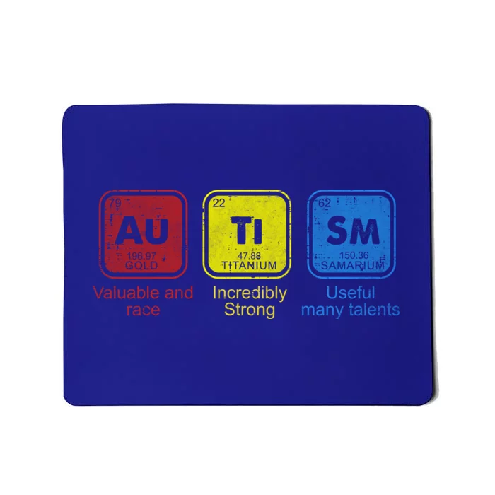 Autism Awareness Puzzle Chemical Elets Cool Gift Mousepad