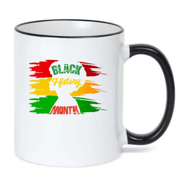 African American Pride T Black Color Changing Mug