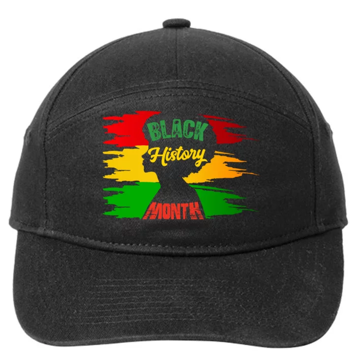 African American Pride T 7-Panel Snapback Hat