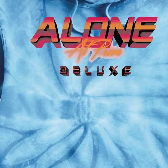 Alone At Prom Deluxe Tie Dye Hoodie