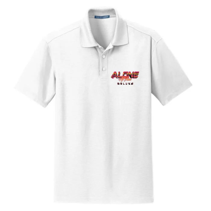 Alone At Prom Deluxe Dry Zone Grid Performance Polo