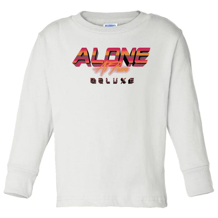 Alone At Prom Deluxe Toddler Long Sleeve Shirt