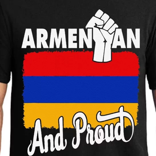 Armenian And Proud Love Armenia With Armenia Flag Pajama Set