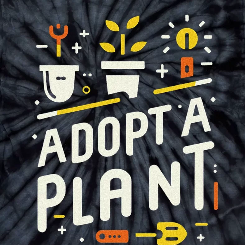 Adopt A Plant Gardening Tie-Dye T-Shirt