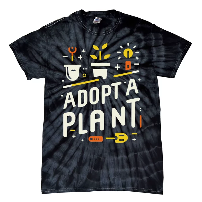 Adopt A Plant Gardening Tie-Dye T-Shirt