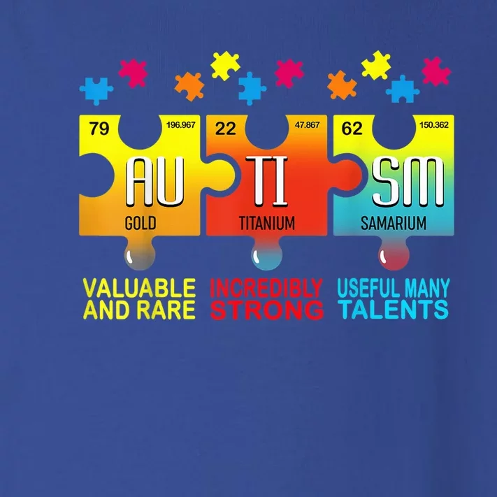 Autism Awareness Puzzle Chemical Elements Wo Mom Toddler Long Sleeve Shirt