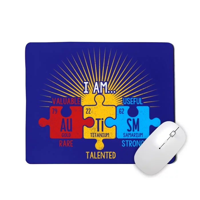 Autism Awareness Periodic Table Elets Cute Gift Mousepad