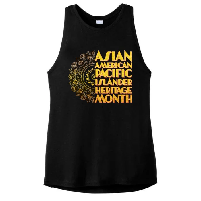 Asian American Pacific Islander Heritage Month Ladies Tri-Blend Wicking Tank