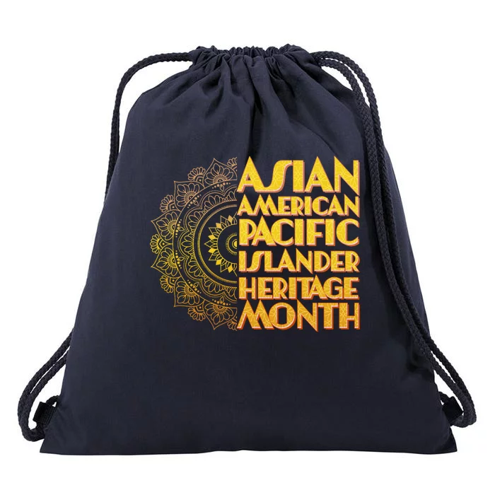 Asian American Pacific Islander Heritage Month Drawstring Bag