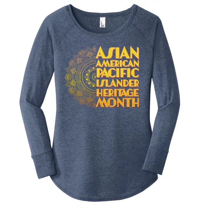 Asian American Pacific Islander Heritage Month Women's Perfect Tri Tunic Long Sleeve Shirt