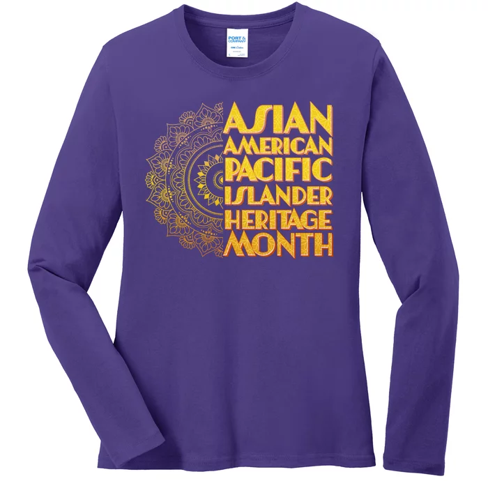 Asian American Pacific Islander Heritage Month Ladies Long Sleeve Shirt