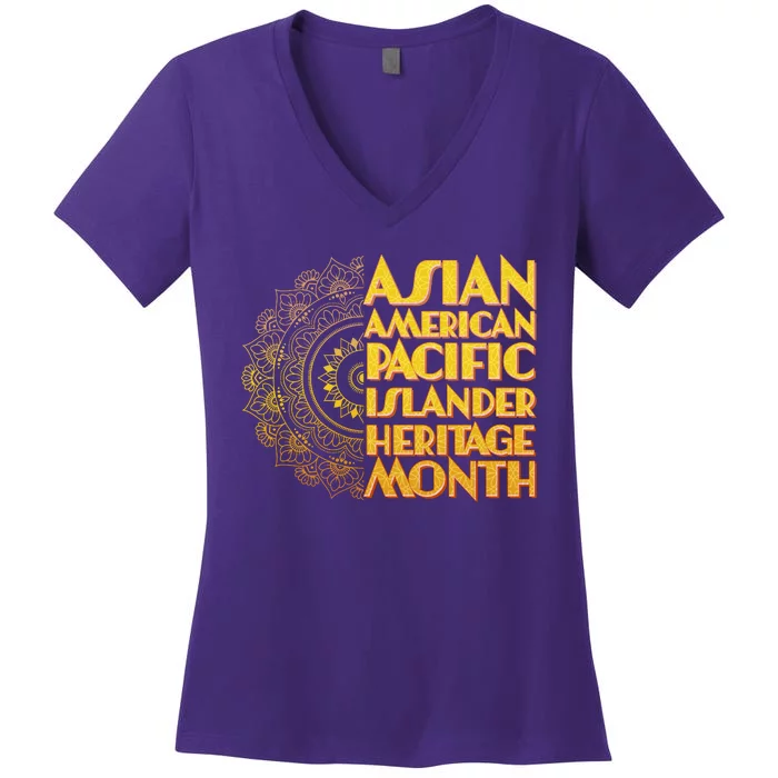 Asian American Pacific Islander Heritage Month Women's V-Neck T-Shirt