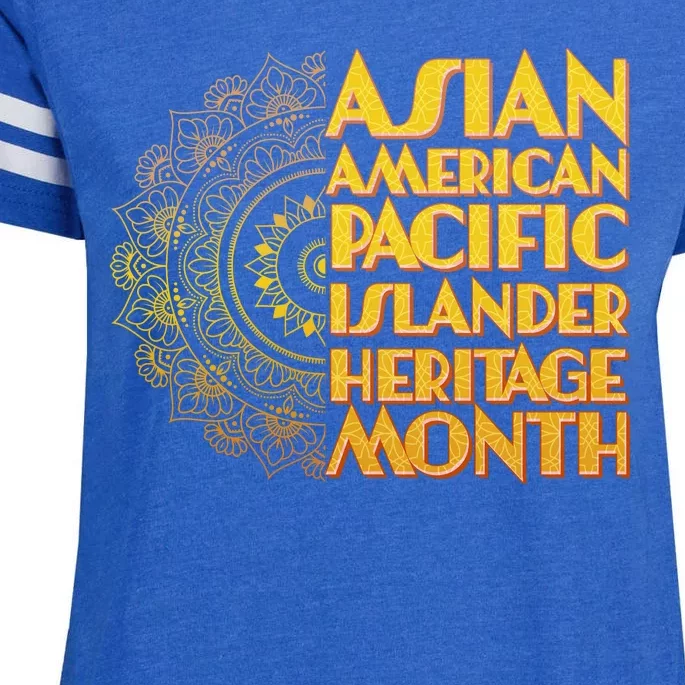 Asian American Pacific Islander Heritage Month Enza Ladies Jersey Football T-Shirt