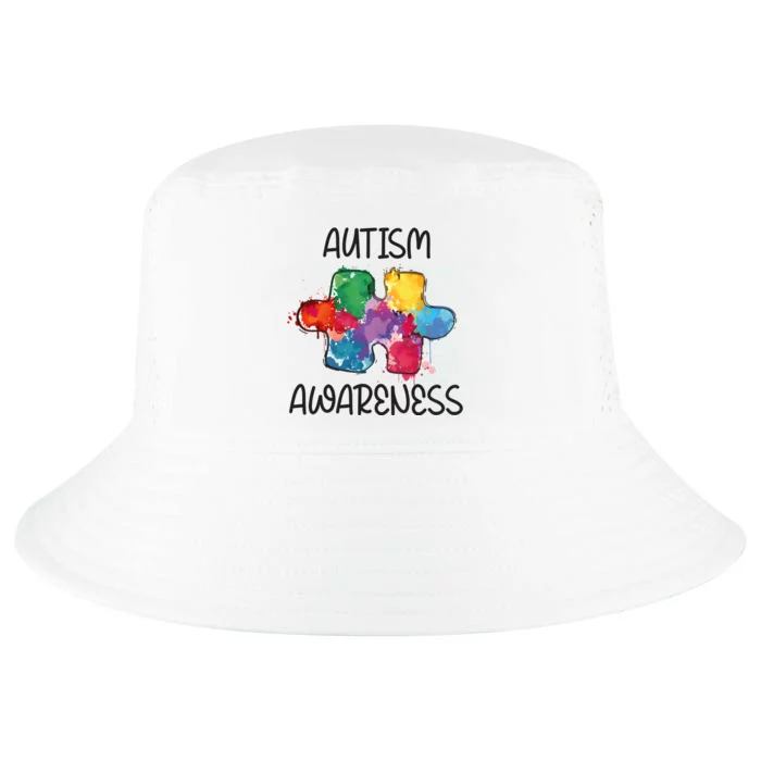 Autism Awareness Puzzle Supporter Cool Comfort Performance Bucket Hat