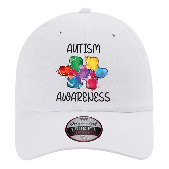 Autism Awareness Puzzle Supporter The Original Performance Cap