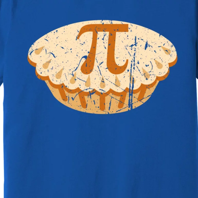 Awesome Apple Pie Pi Day Math Symbol Design Gift Premium T-Shirt