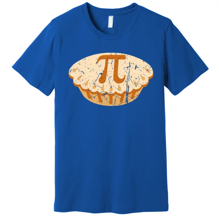 Awesome Apple Pie Pi Day Math Symbol Design Gift Premium T-Shirt