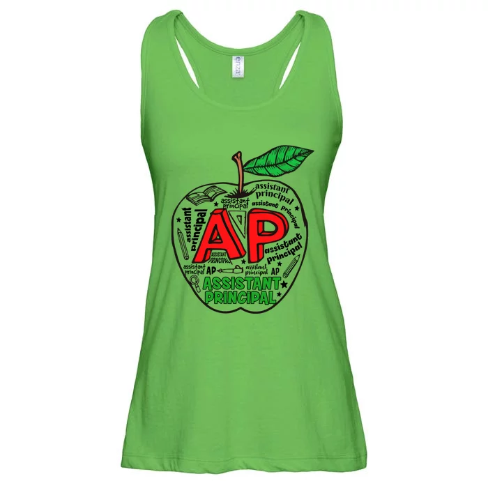 Ap Assistant Principal Proud School Assistant Principal Job Gift Ladies Essential Flowy Tank