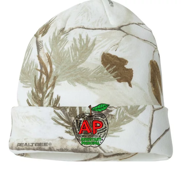 Ap Assistant Principal Proud School Assistant Principal Job Gift Kati - 12in Camo Beanie